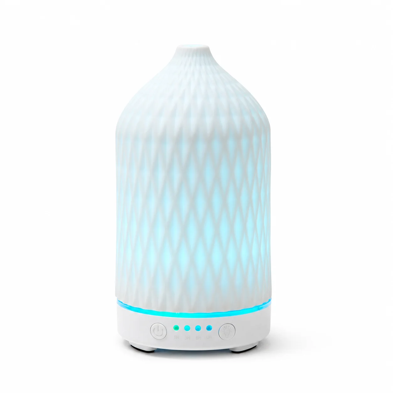 White Ceramic Ripple Electric Aroma Diffuser White Ceramic Ripple Electric Aroma Diffuser