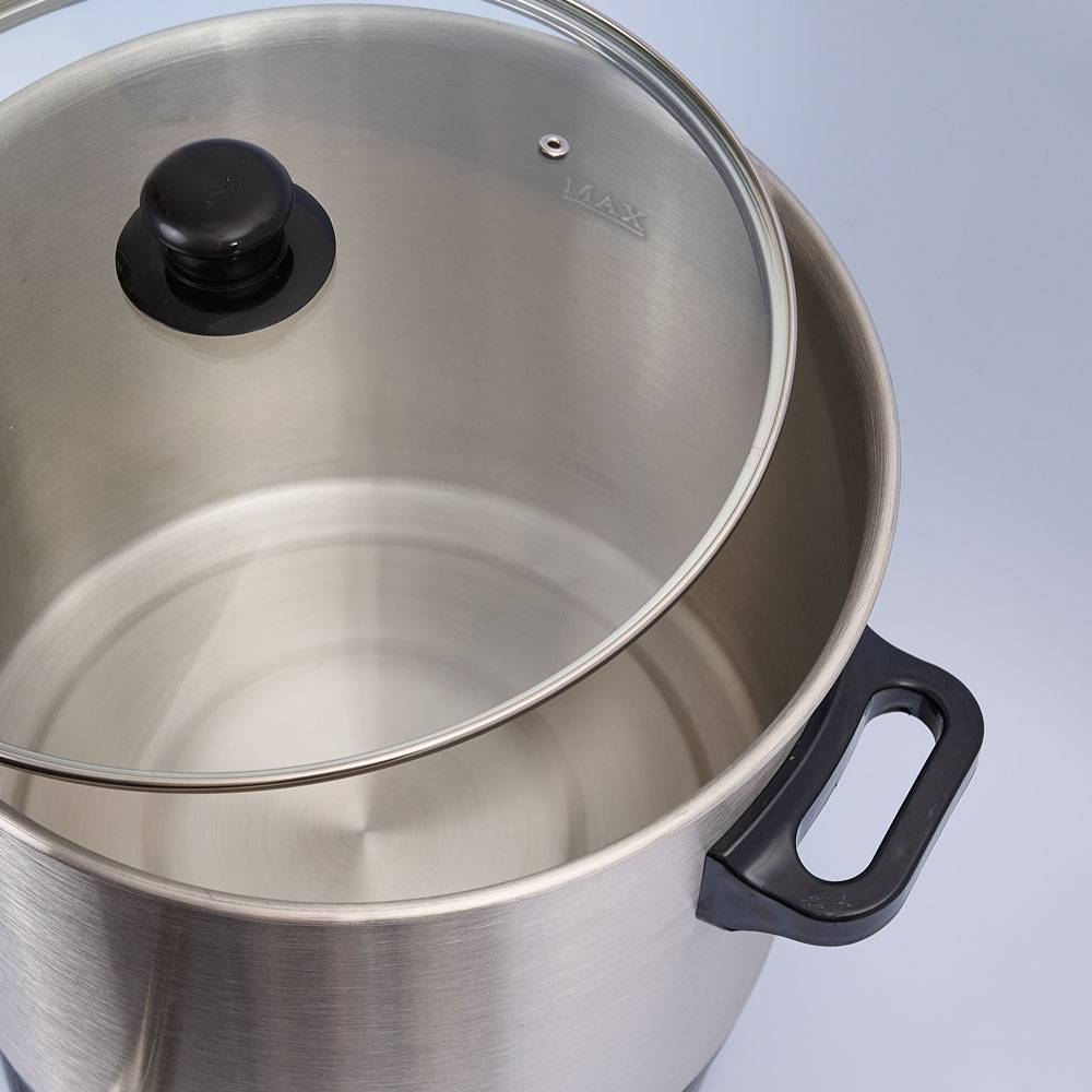 9186 SFC 27L Wax Melter - Steel With Glass Lid - Lid