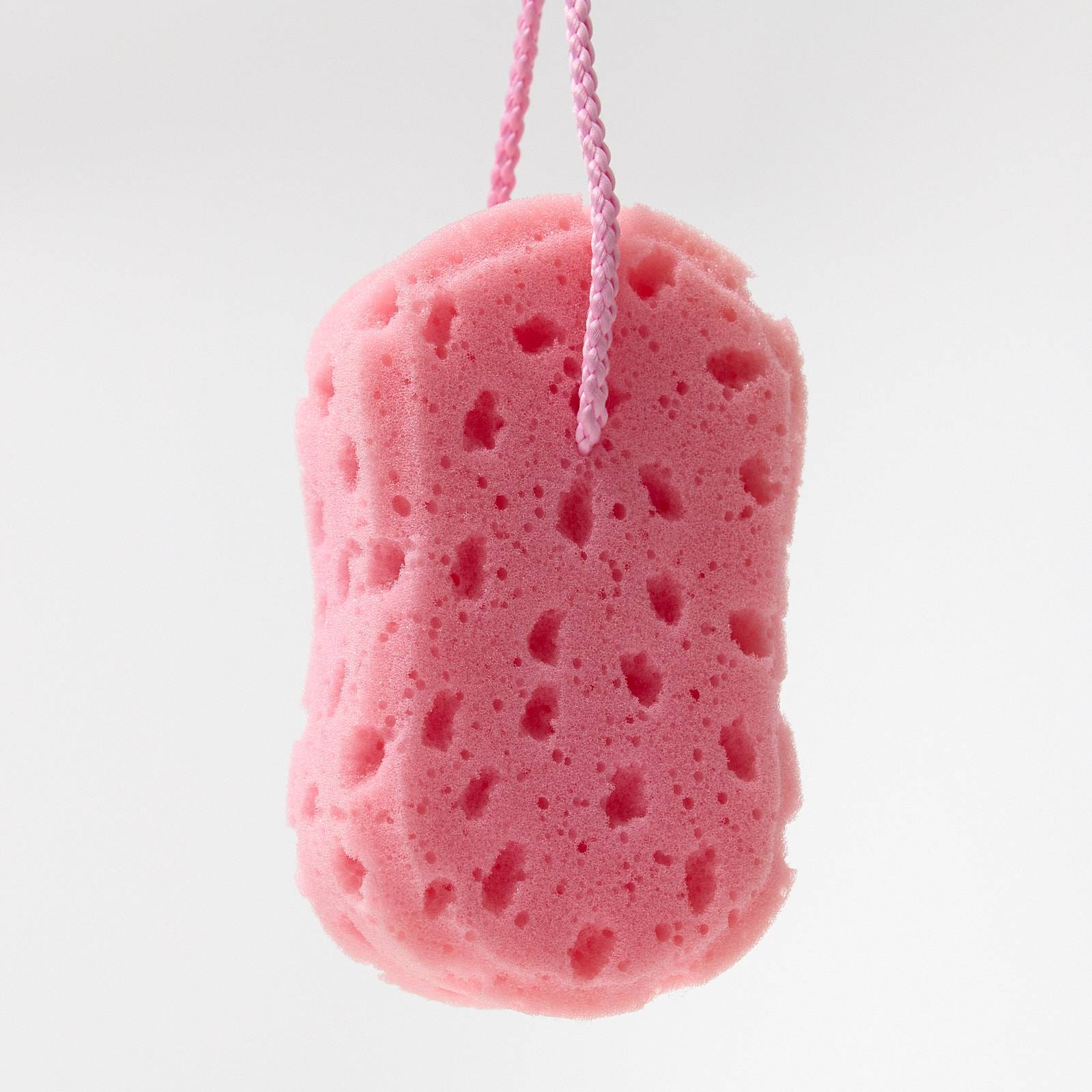 12382 Plain Large Sponge - Pink