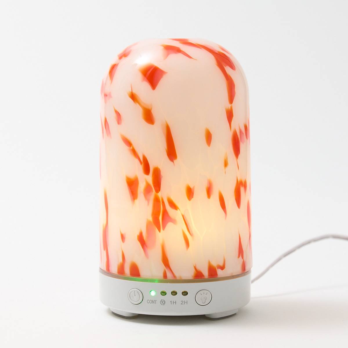 12452 Electric 100ml Orange Tort Glass Diffuser