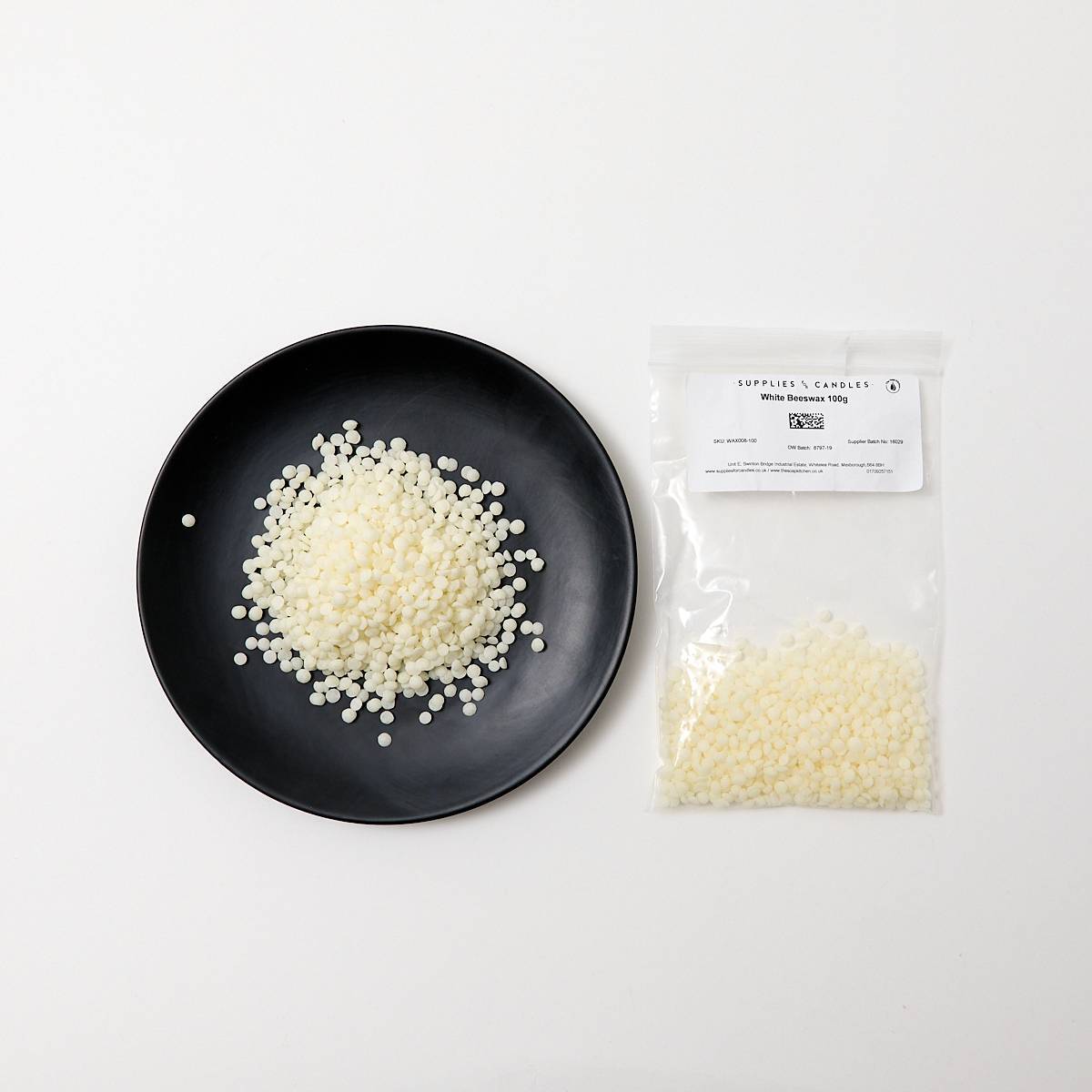 12187 WAX008 White Beeswax