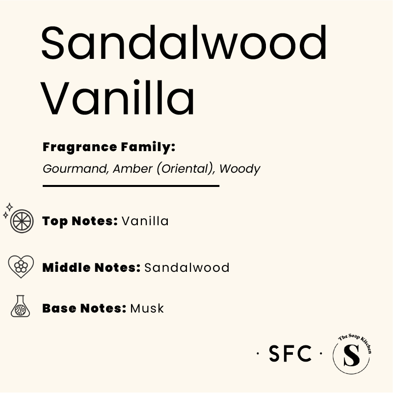 Sandalwood Vanilla Fragrance Oil Sandalwood & Vanilla Fragrance Oil