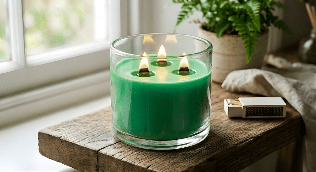 wood wick candle wood wick candle