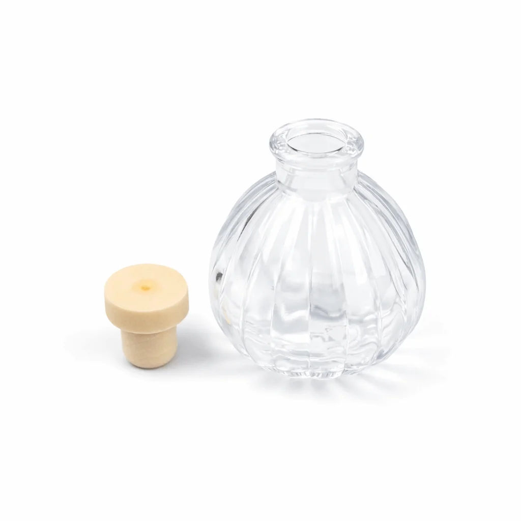 100ml Clear Bevelled Round Diffuser Bottle 100ml Clear Bevelled Round Diffuser Bottle