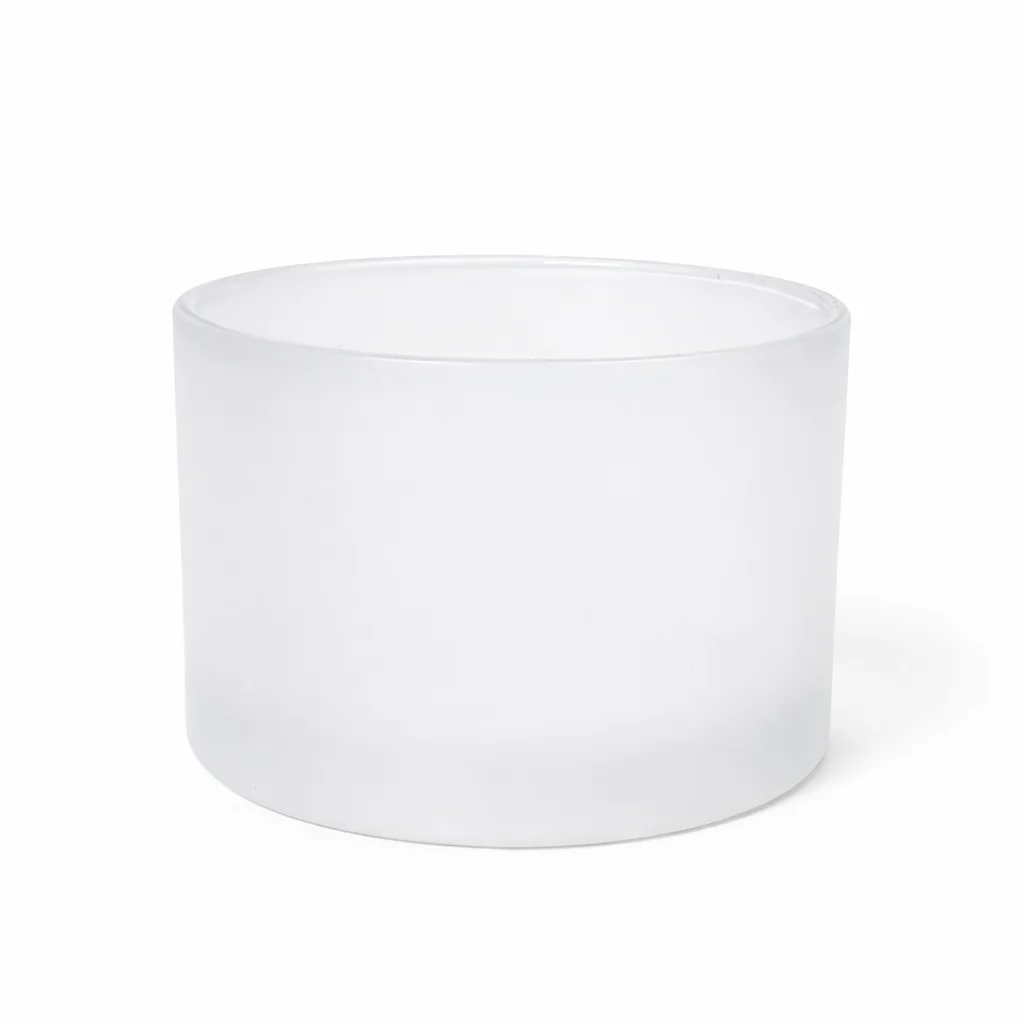 55cl Frosted Candle Glass 55cl Frosted Candle Glass