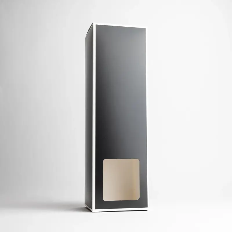 2880-800x800 Black Reed Diffuser Box With White Rim