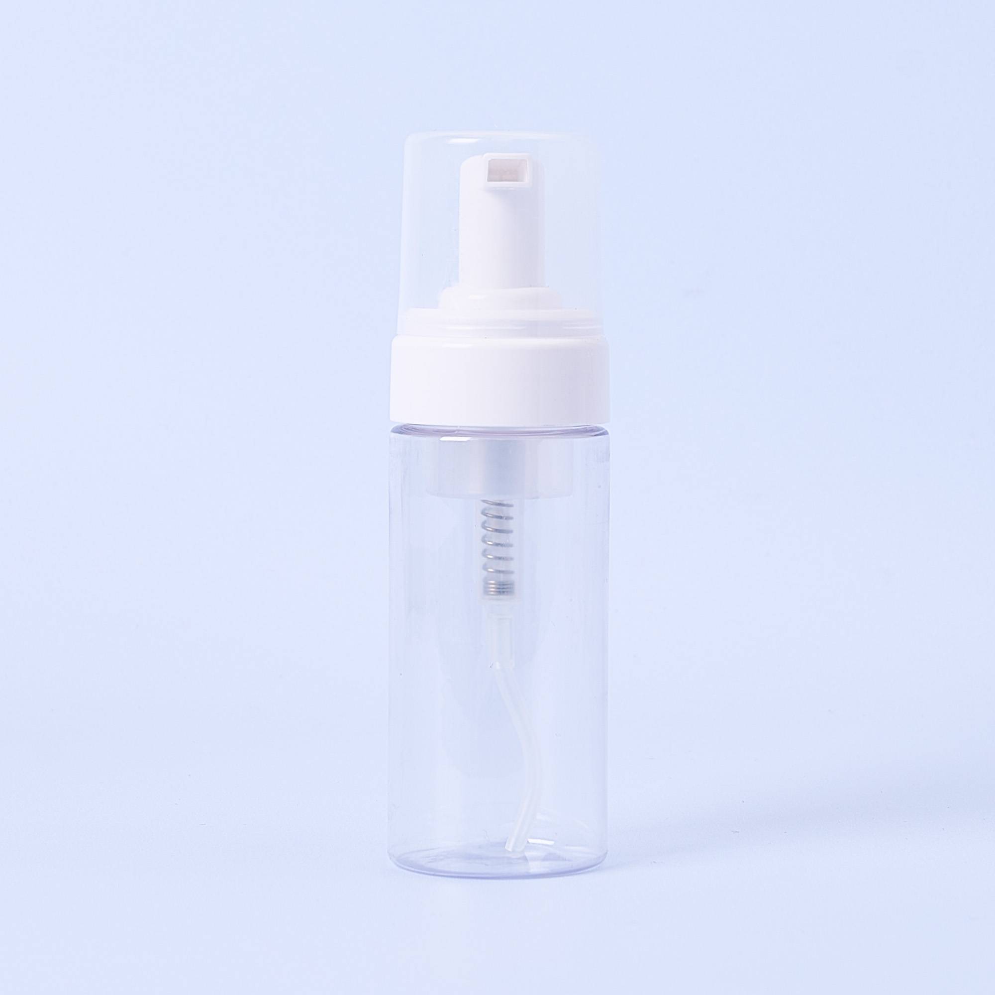 10088 120ml PET Clear Bottle With White Foam Pump - Box of 10