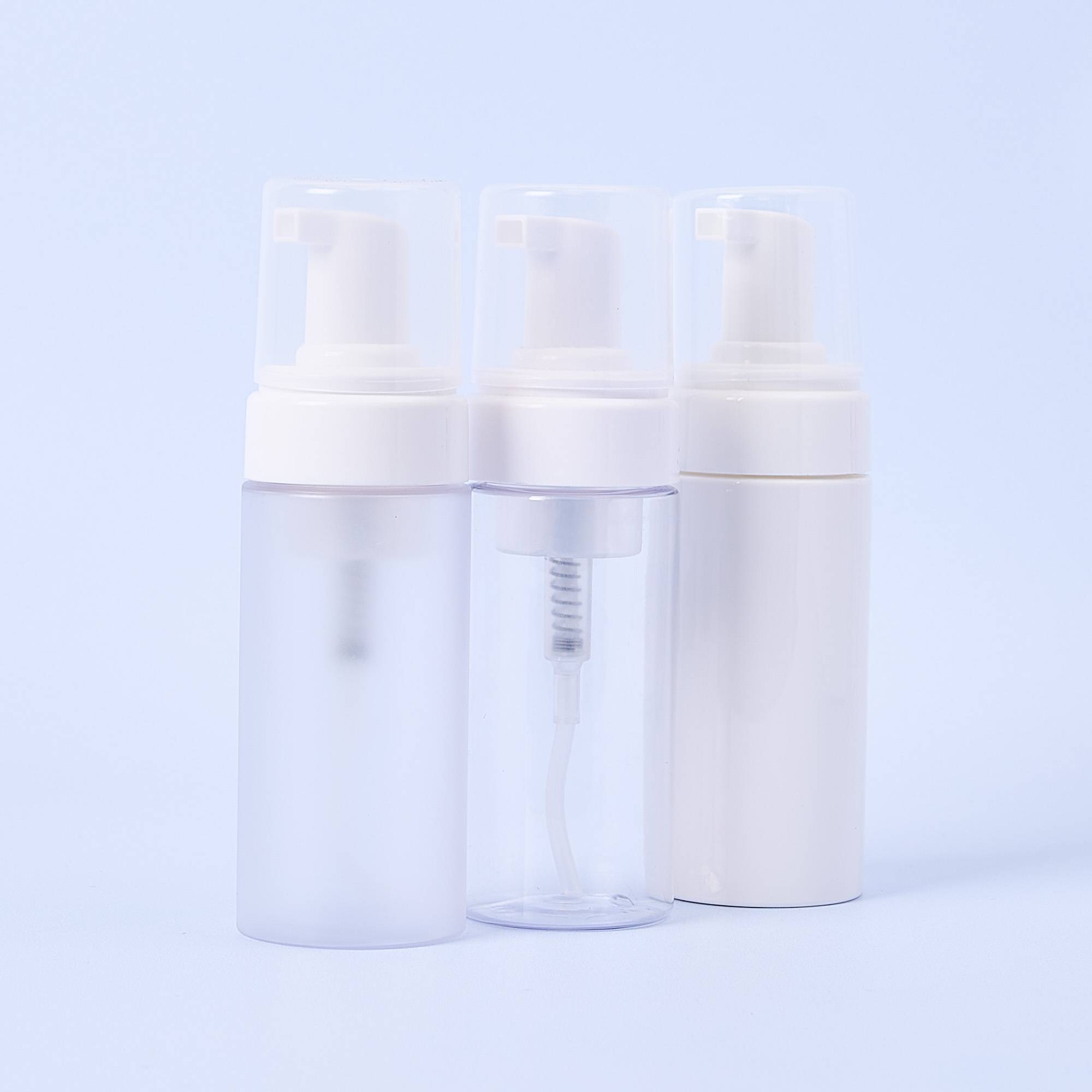 10098 120ml PET Bottles With White Foam Pumps