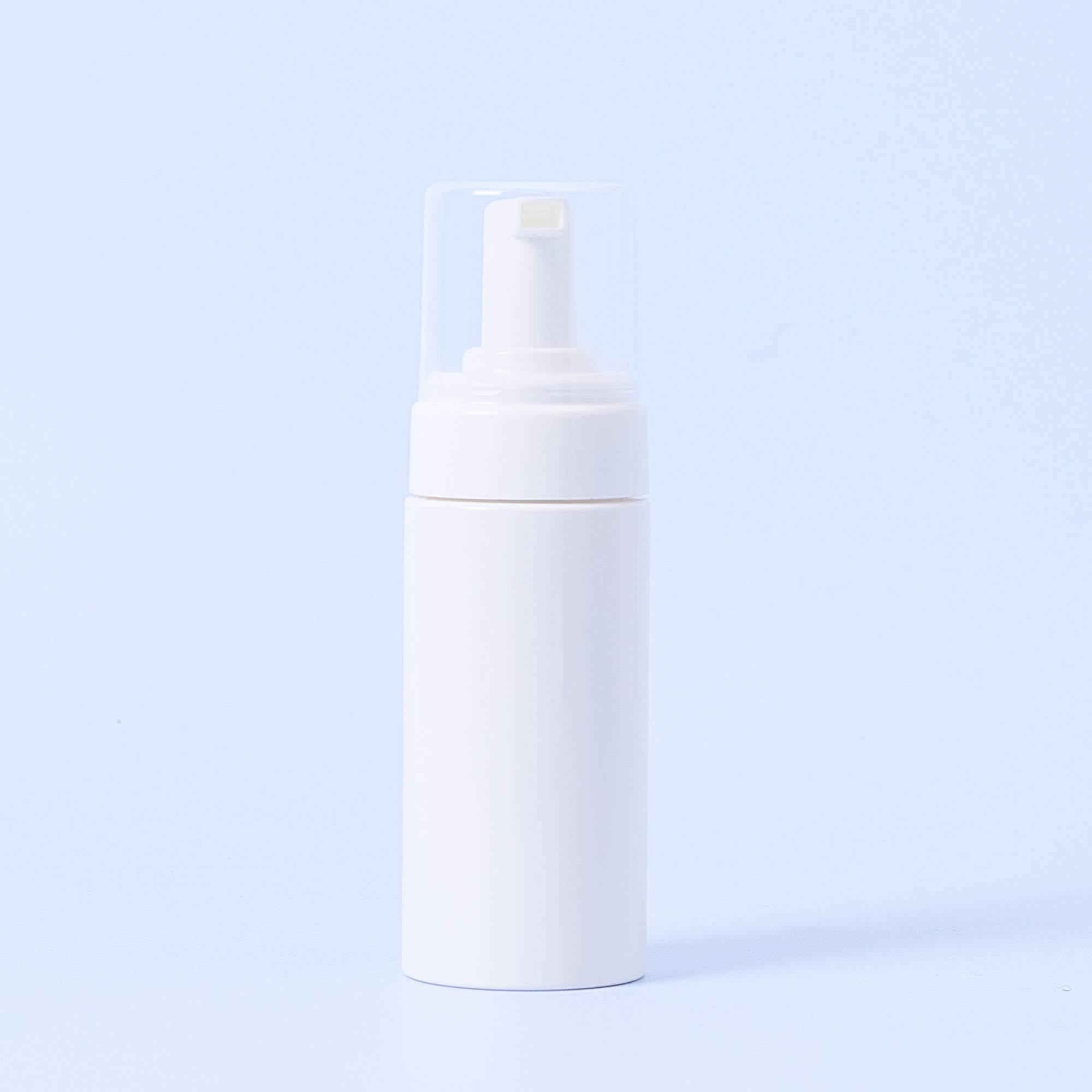 10159 120ml PET White Bottle With White Foam Pump - Box of 10