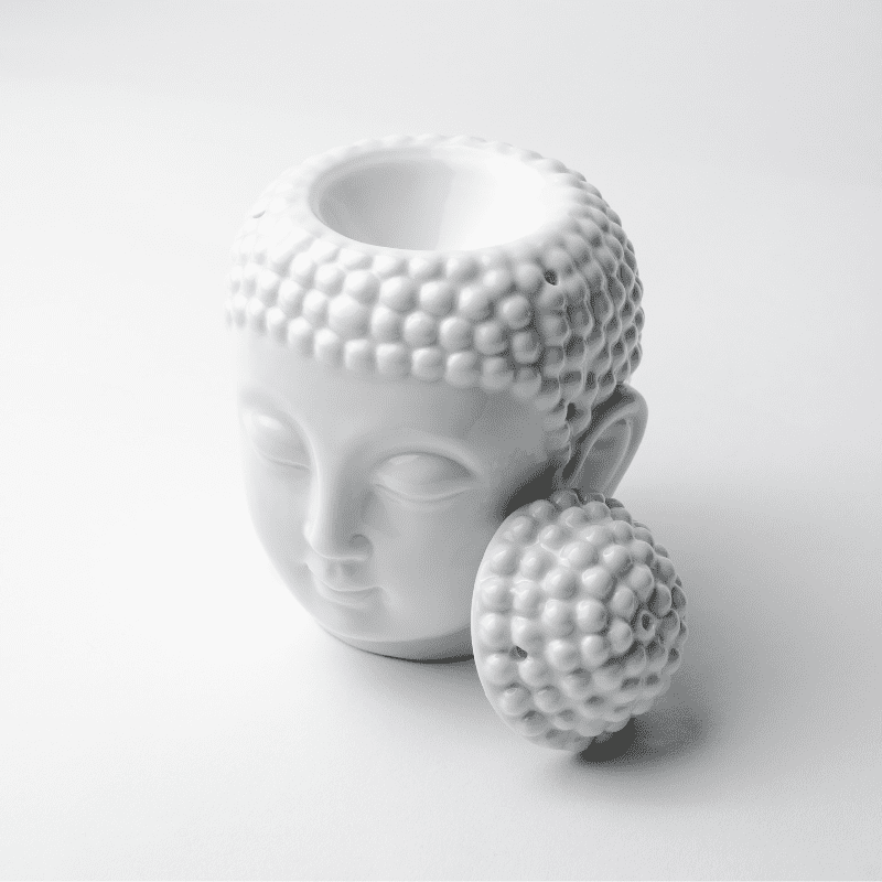 3460 Prince Buddha Burner White