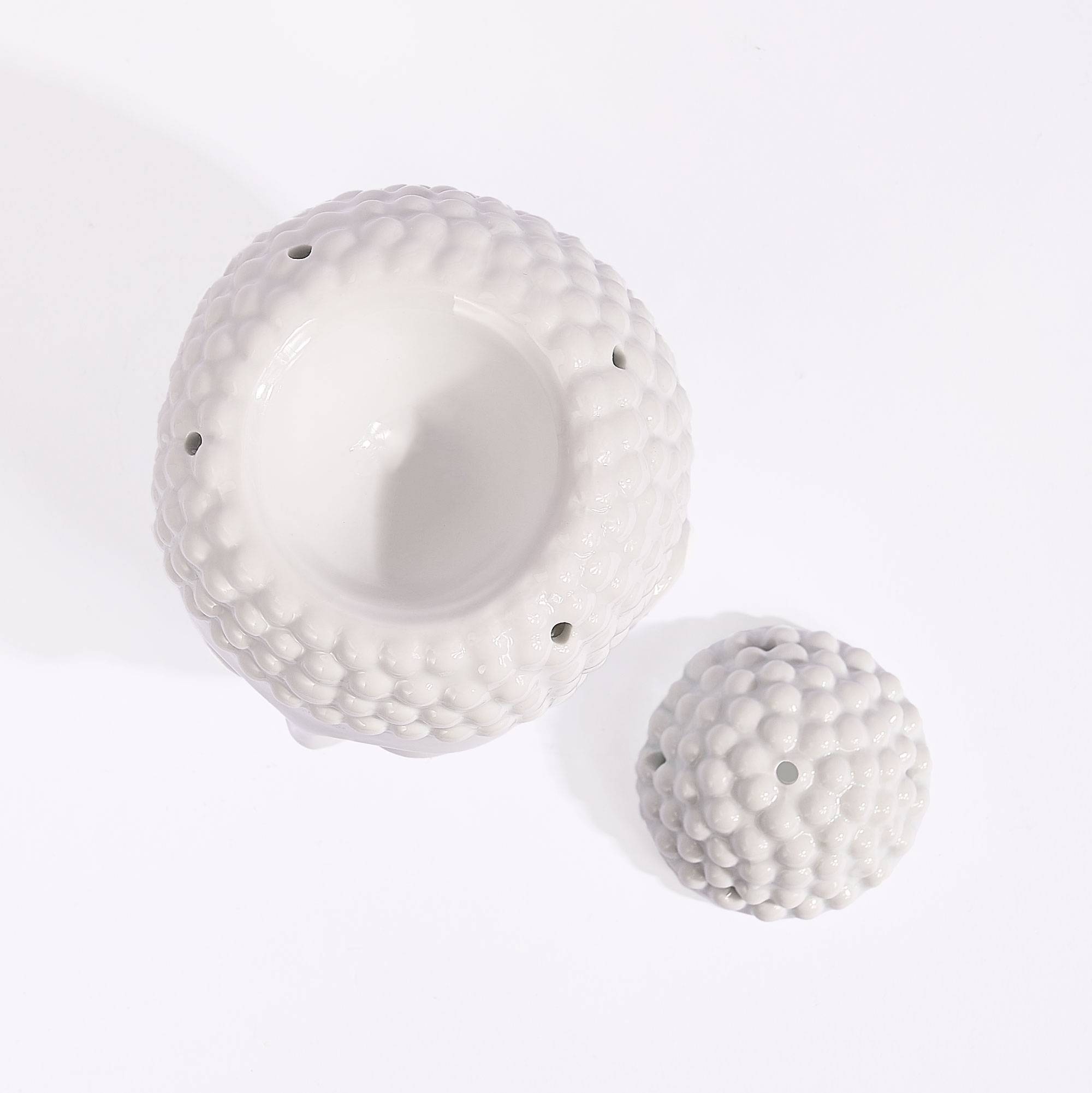 6953 Prince Buddha Burner - White