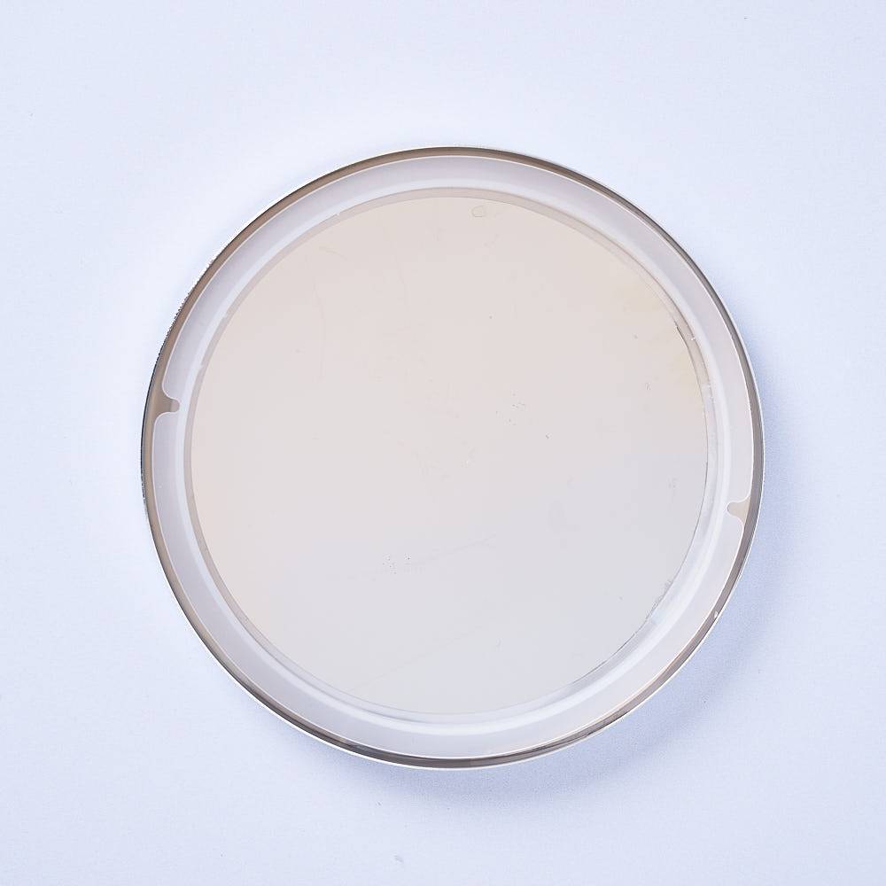 9425 20cl Steel Silver Candle Lid - Box of 6