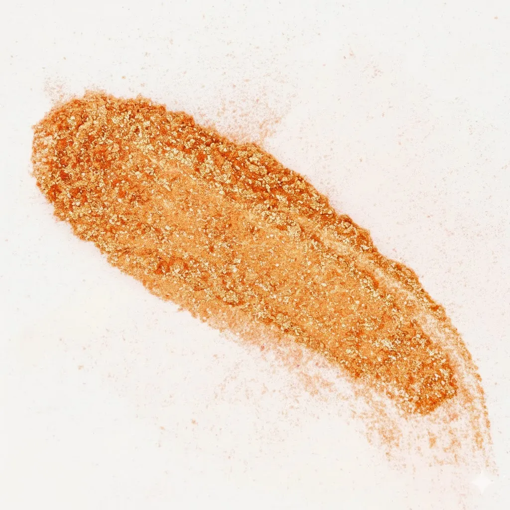 Orange Mica Powder Orange Mica Powder