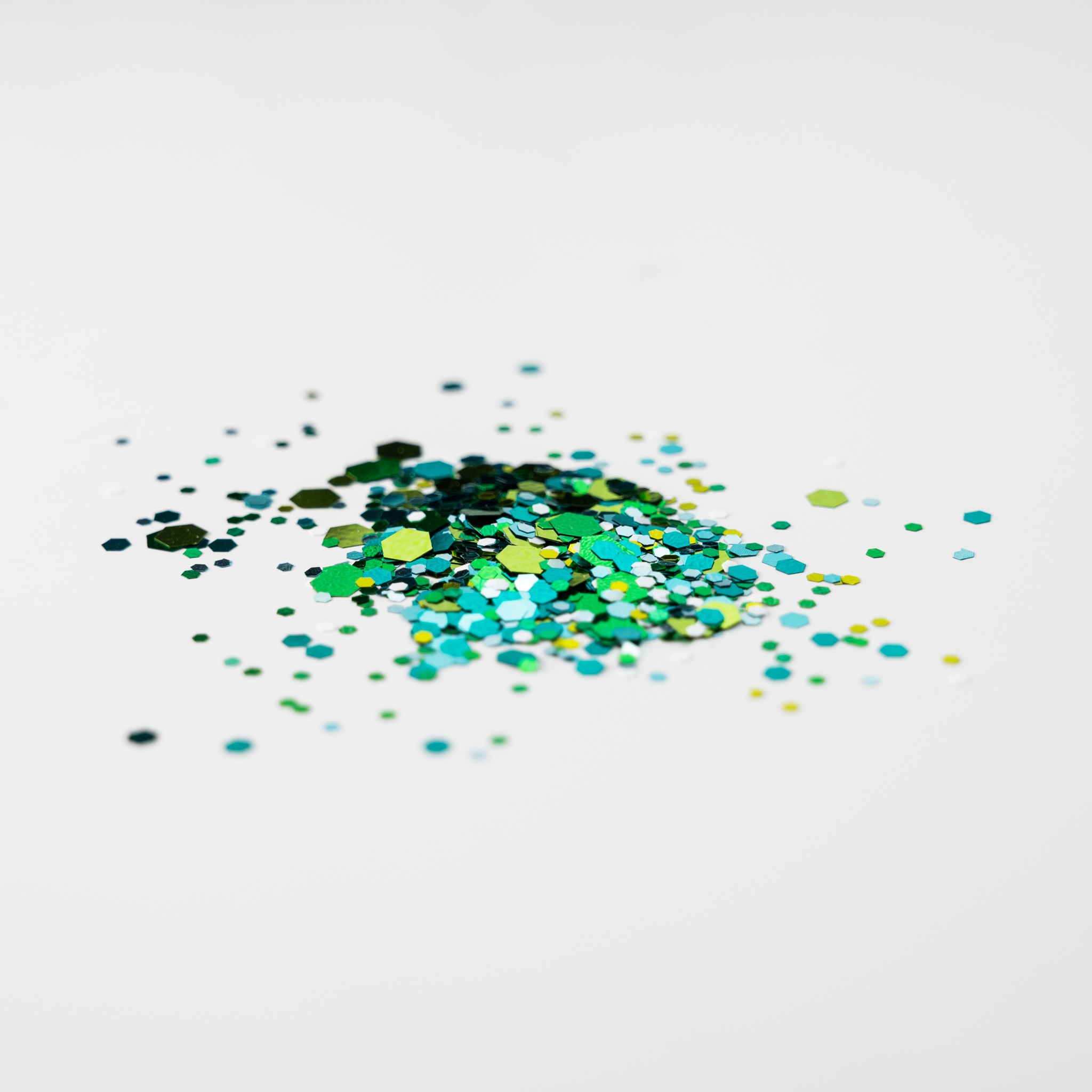 2326 Chunky Green Glitter