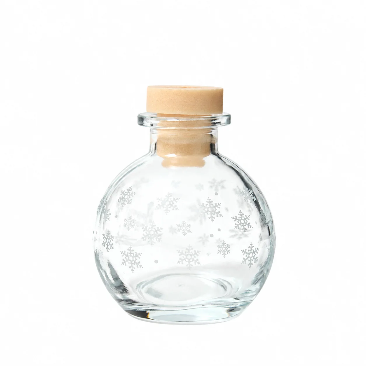 100ml Christmas Snowflake Round Clear Diffuser 100ml Christmas Snowflake Round Clear Diffuser