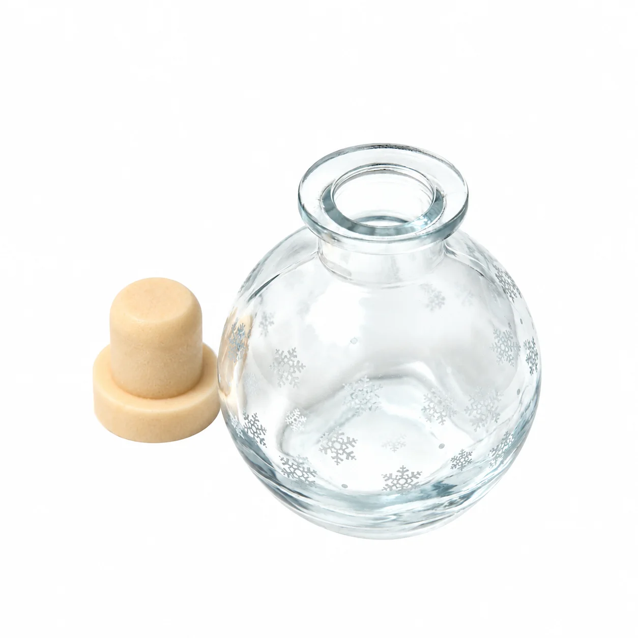 100ml Christmas Snowflake Round Clear Diffuser 100ml Christmas Snowflake Round Clear Diffuser