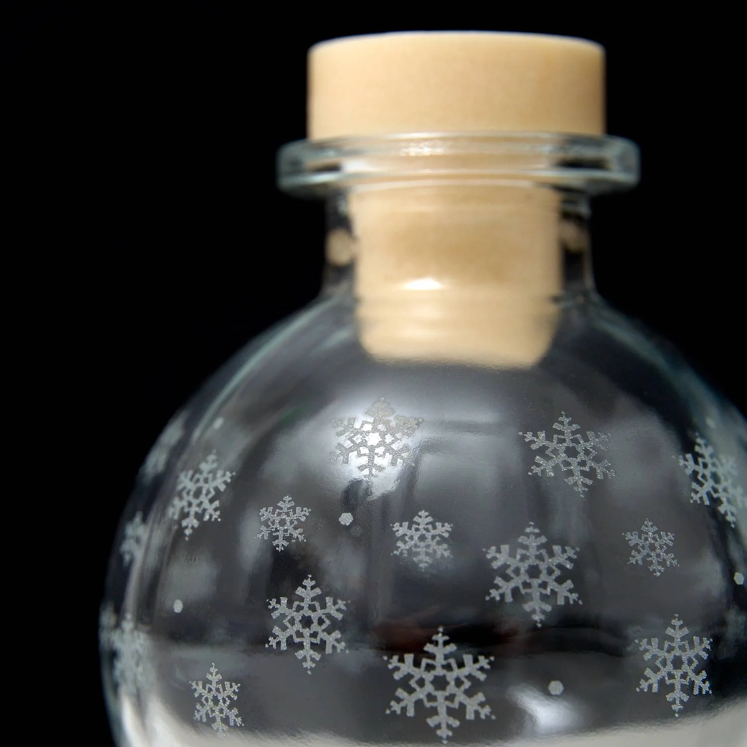 100ml Christmas Snowflake Round Clear Diffuser 100ml Christmas Snowflake Round Clear Diffuser