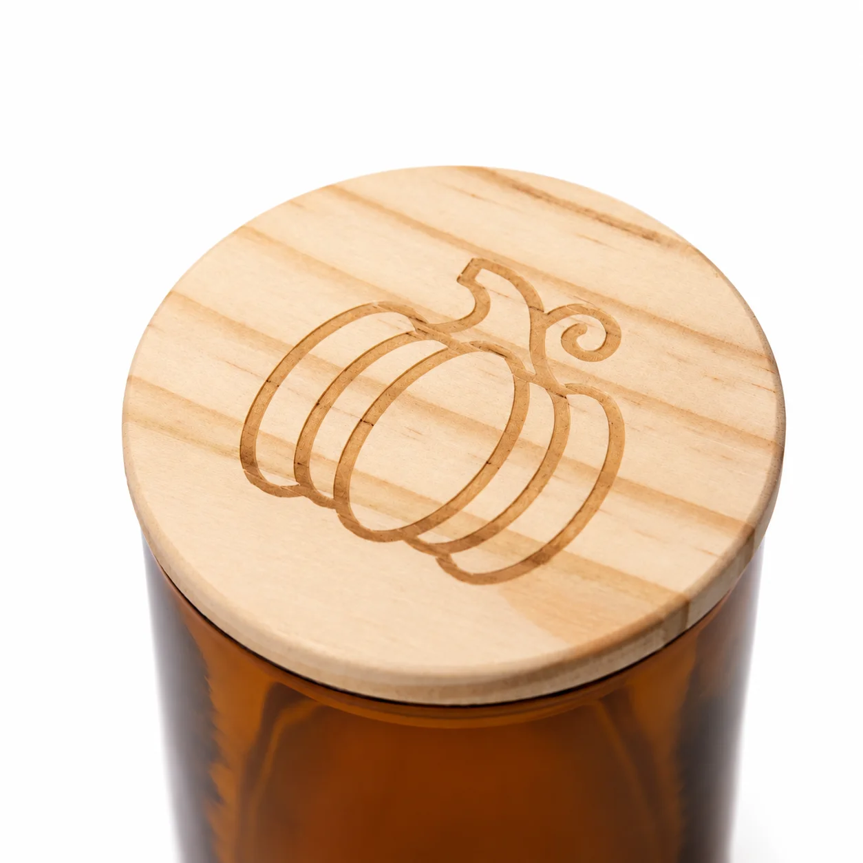 20cl Pumpkin Wooden Lid 20cl Pumpkin Wooden Lid