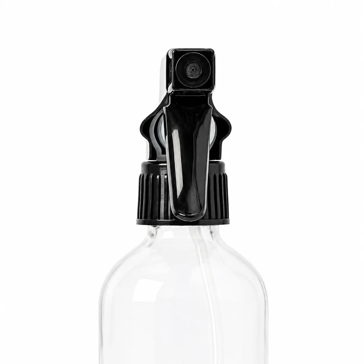 240ml Clear Glass with Black Trigger Spray 240ml Clear Glass with Black Trigger Spray
