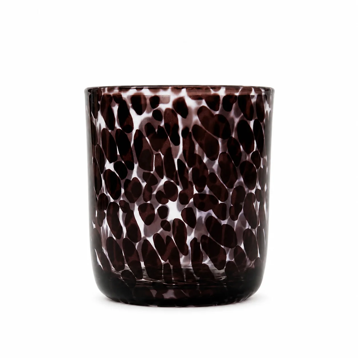 30cl Black Tort Curved Candle Glass 30cl Black Tort Curved Candle Glass