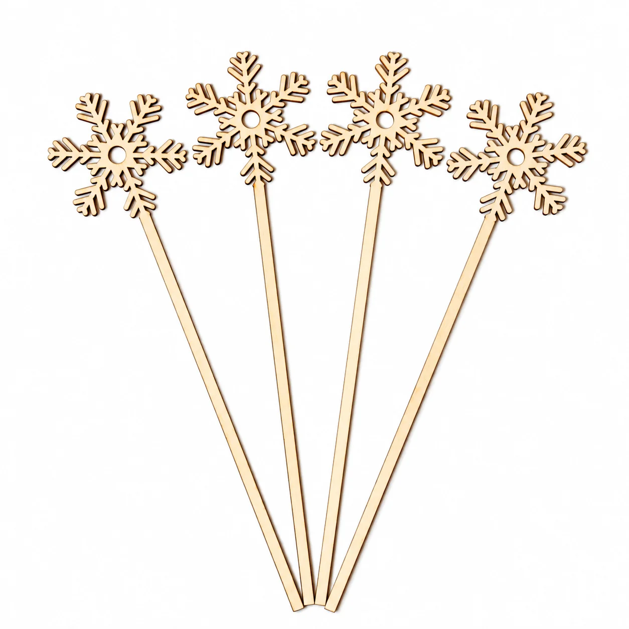 Christmas Snowflake Wooden Reeds Christmas Snowflake Wooden Reeds