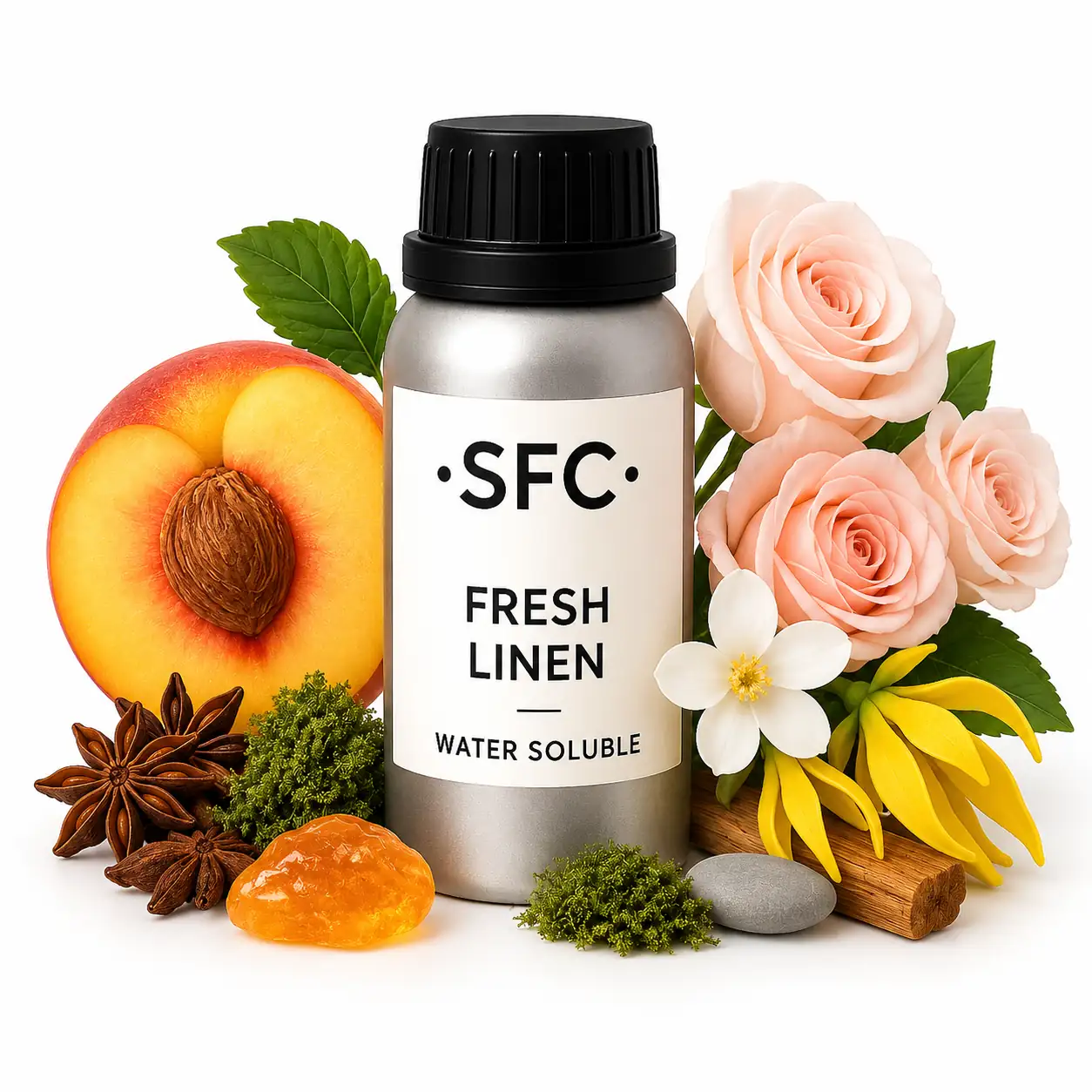 Fresh Linen Water Soluble Fragrance Oil Fresh Linen Water Soluble Fragrance Oil