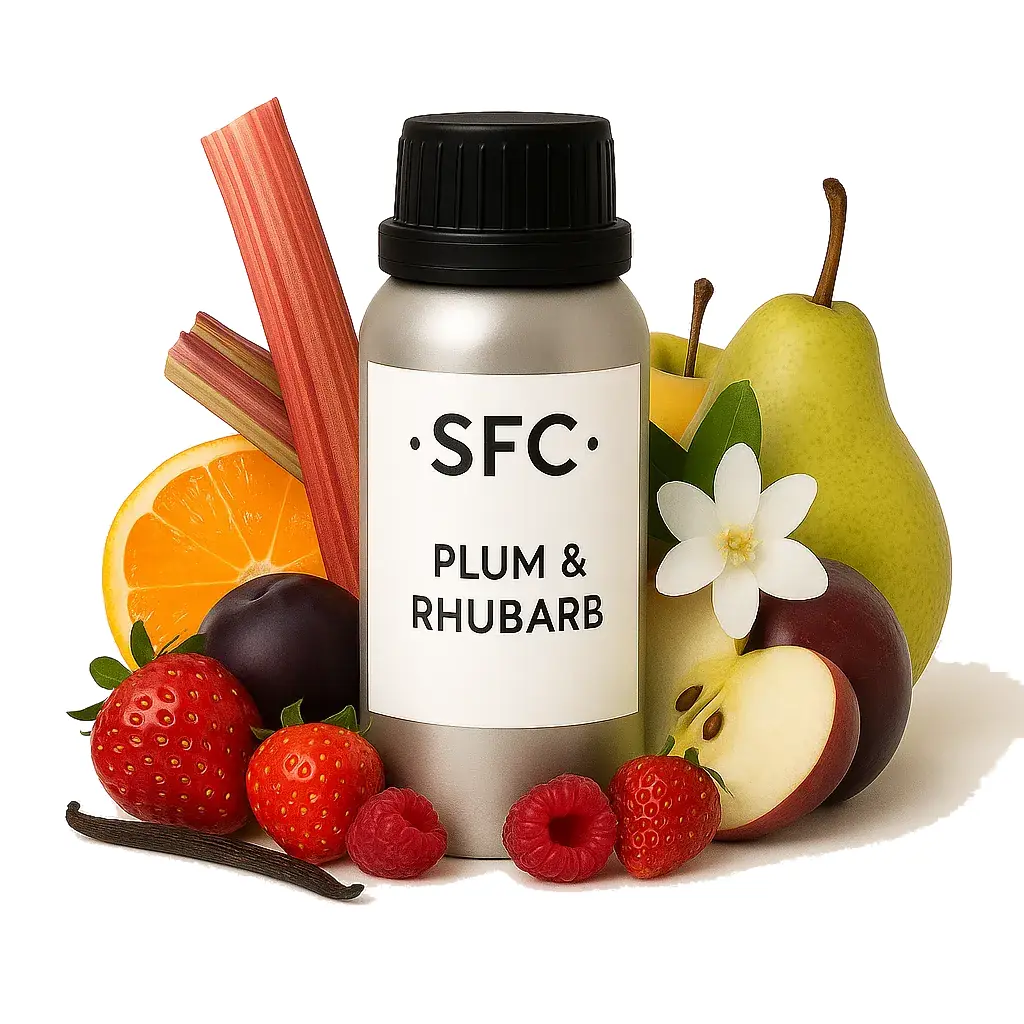 Plum & Rhubarb Fragrance Oil Plum & Rhubarb Fragrance Oil