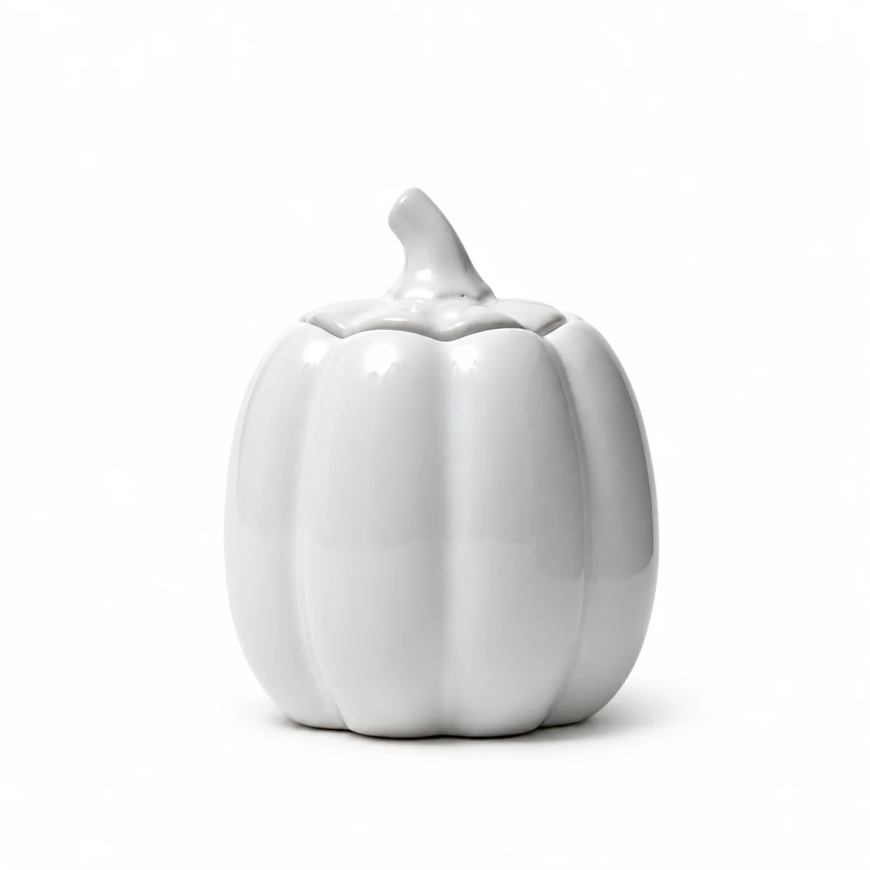 White Ceramic Pumpkin Burner White Ceramic Pumpkin Burner
