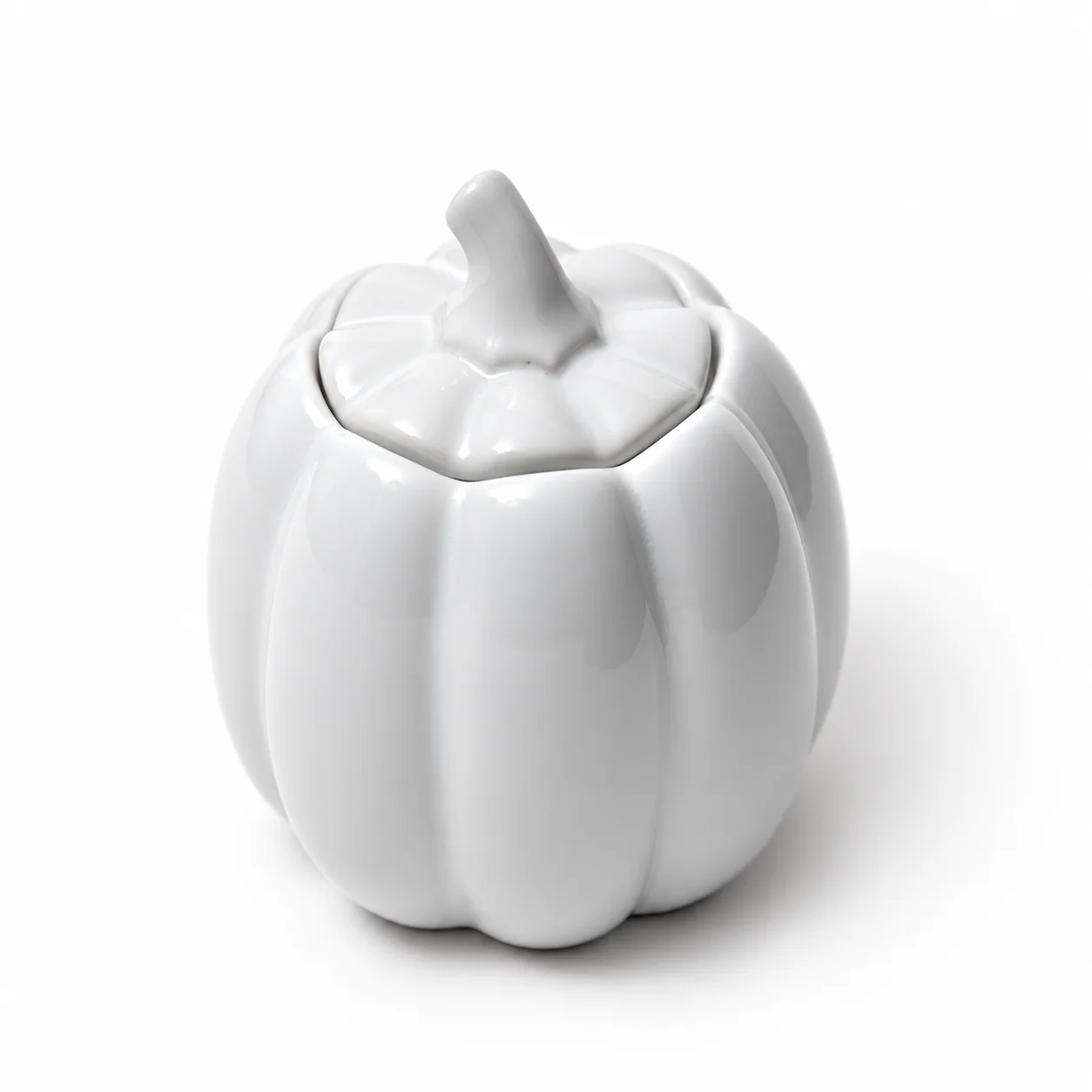 White Ceramic Pumpkin Burner White Ceramic Pumpkin Burner