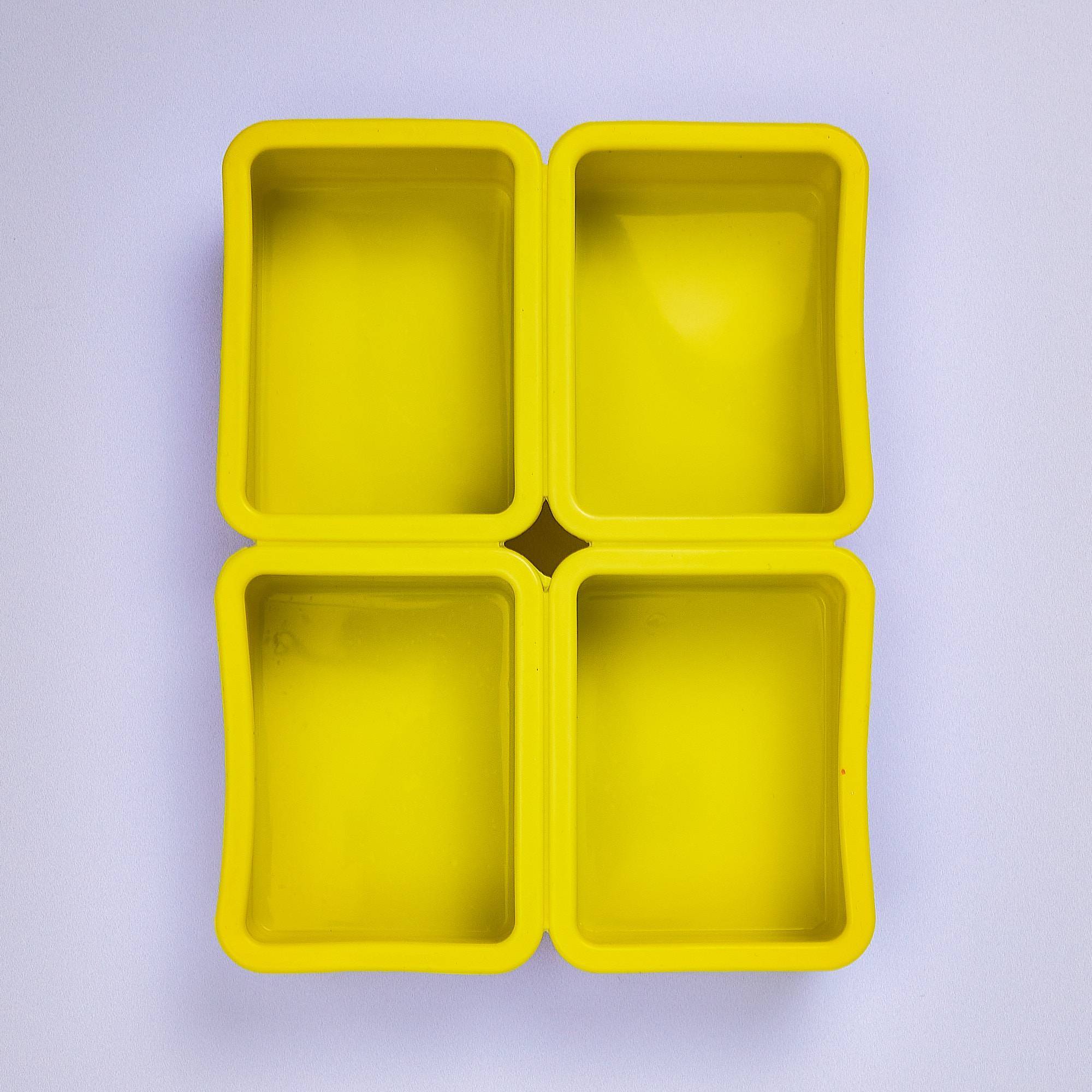 9129 Rectangle Mould, Silicone, Set of 4