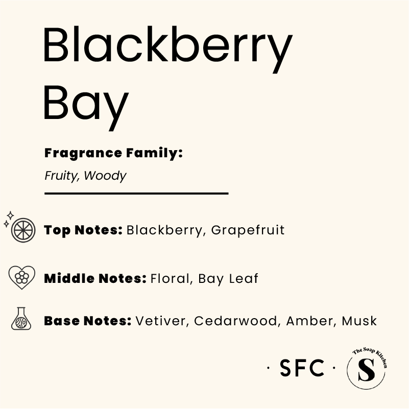 Blackberry & Bay Fragrance Oil Blackberry & Bay Fragrance Oil