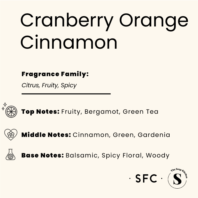 Cranberry Orange Cinnamon Fragrance Oil Cranberry, Orange & Cinnamon Fragrance Oil