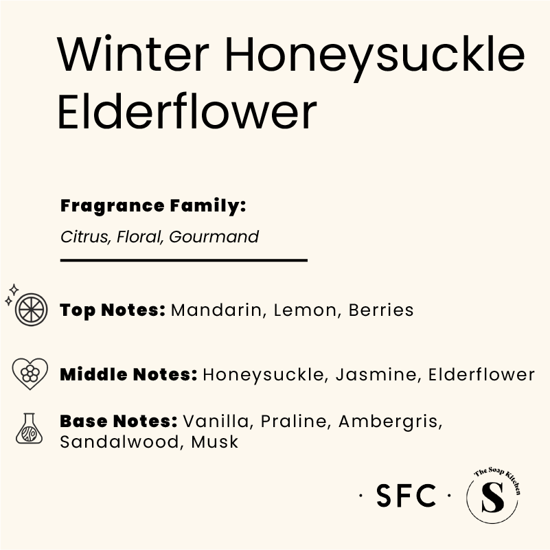 Winter Honeysuckle Elderflower Winter Honeysuckle & Elderflower Fragrance Oil