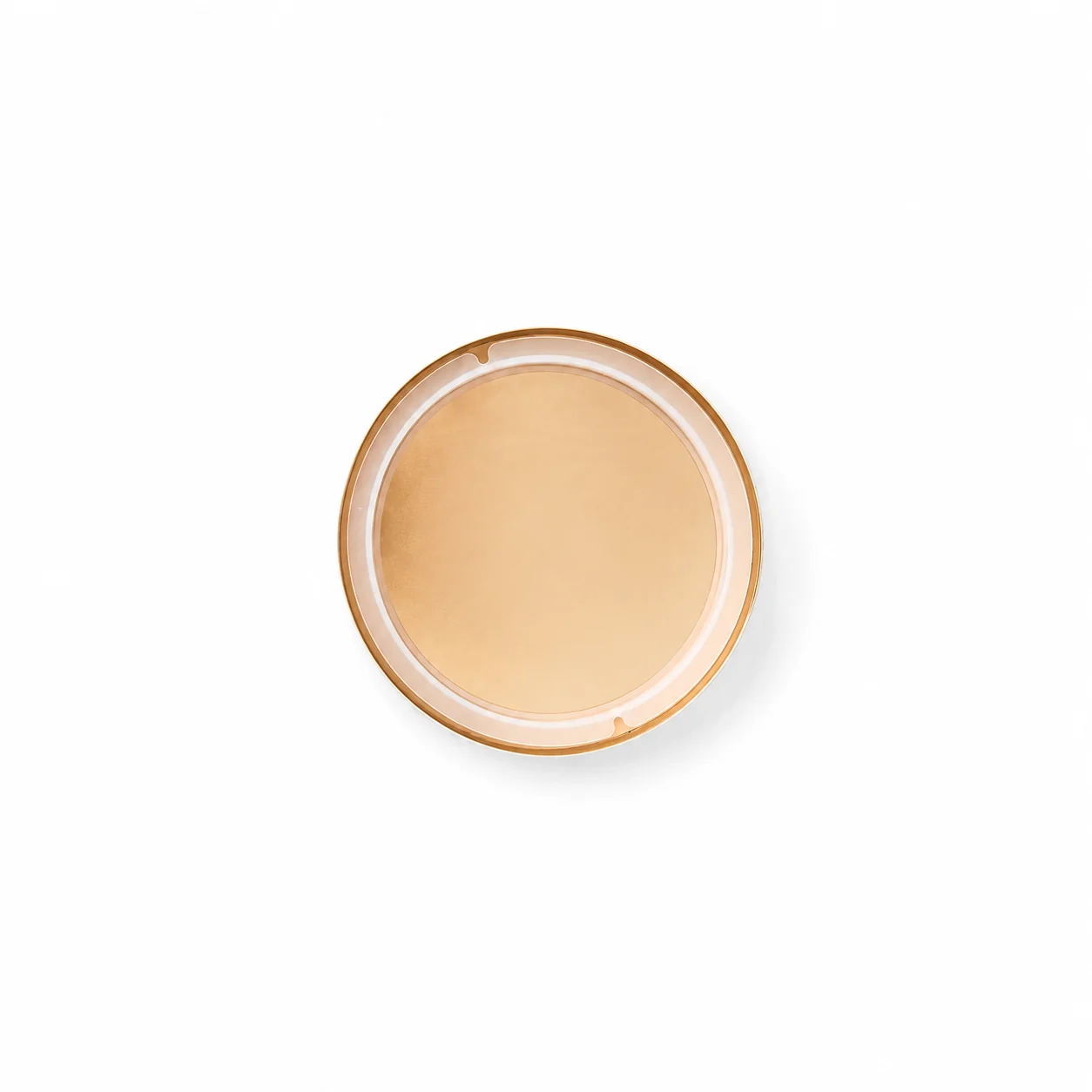 20cl Steel Gold Candle Lid 20cl Steel Gold Candle Lid