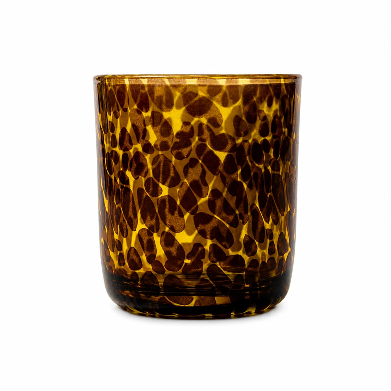 30cl Brown Tort Curved Candle Glass 30cl Brown Tort Curved Candle Glass