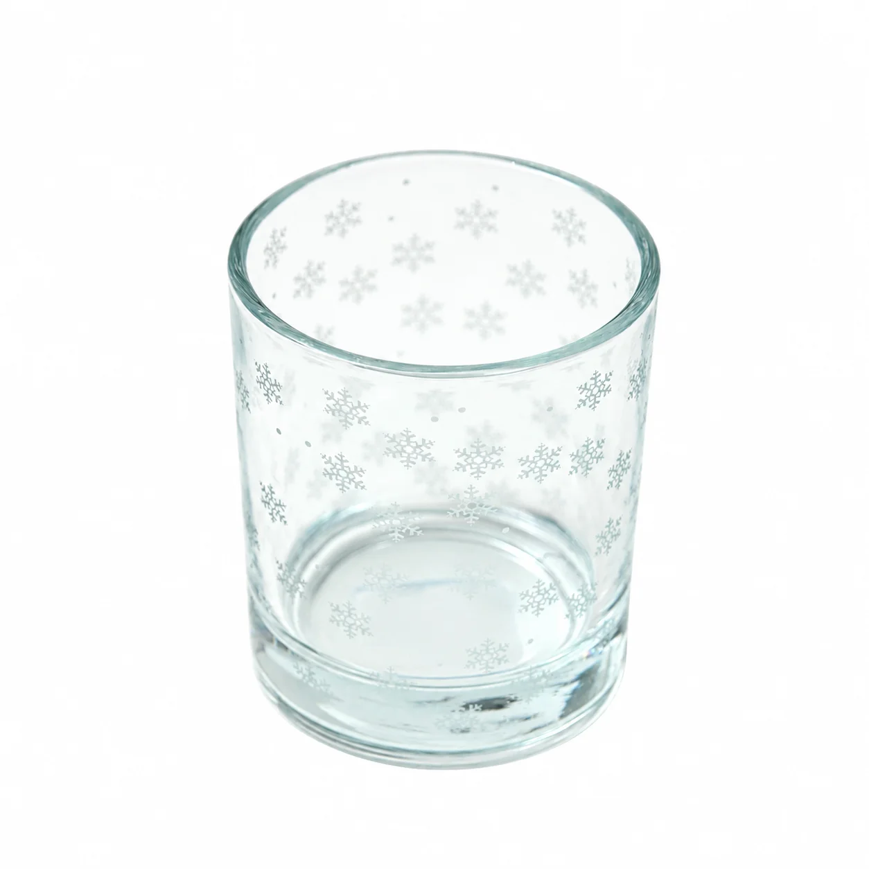 30cl Christmas Snowflake Clear Glass 30cl Christmas Snowflake Clear Glass