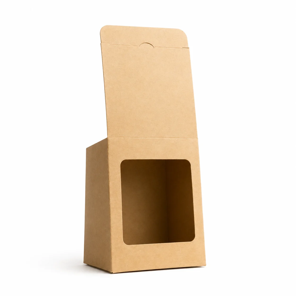 30cl Kraft Candle Box with Window 30cl Kraft Candle Box with Window