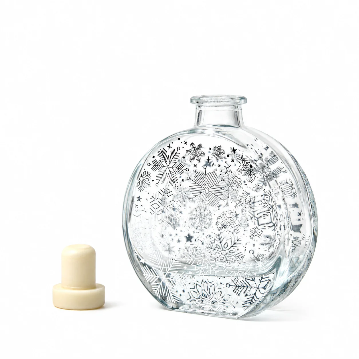 Christmas Snowflakes Glass Diffuser Christmas Snowflakes Glass Diffuser