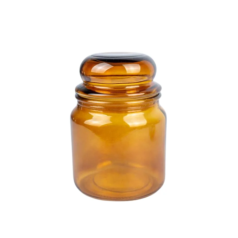 Traditional 60cl Glass Jar Amber Traditional 60cl Glass Jar Amber