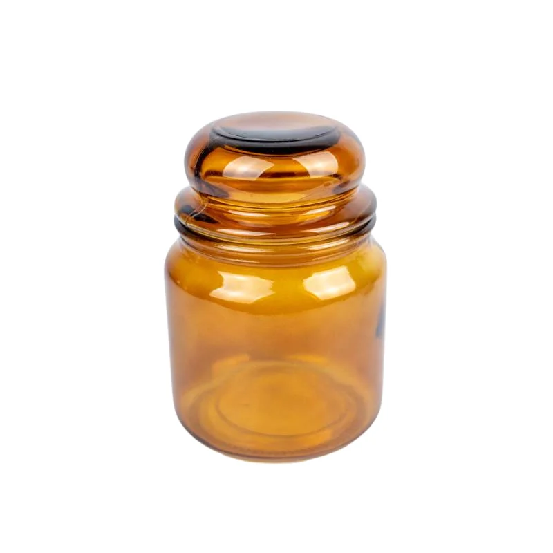 Traditional 60cl Glass Jar Amber Traditional 60cl Glass Jar Amber