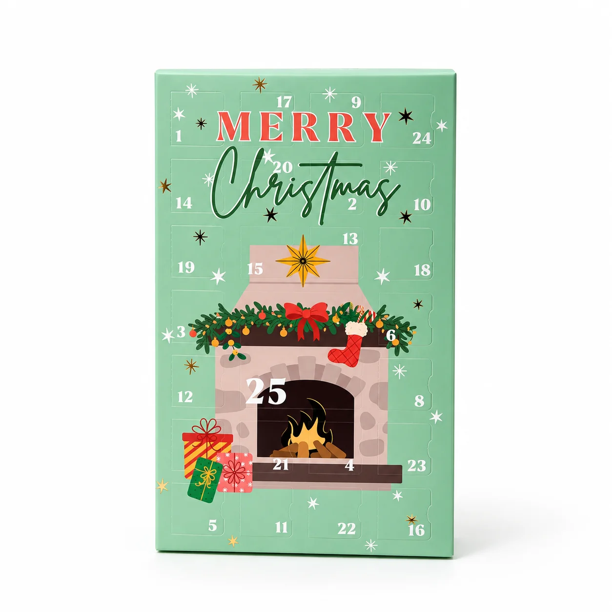 Christmas Fireplace Advent Calendar Christmas Fireplace Advent Calendar