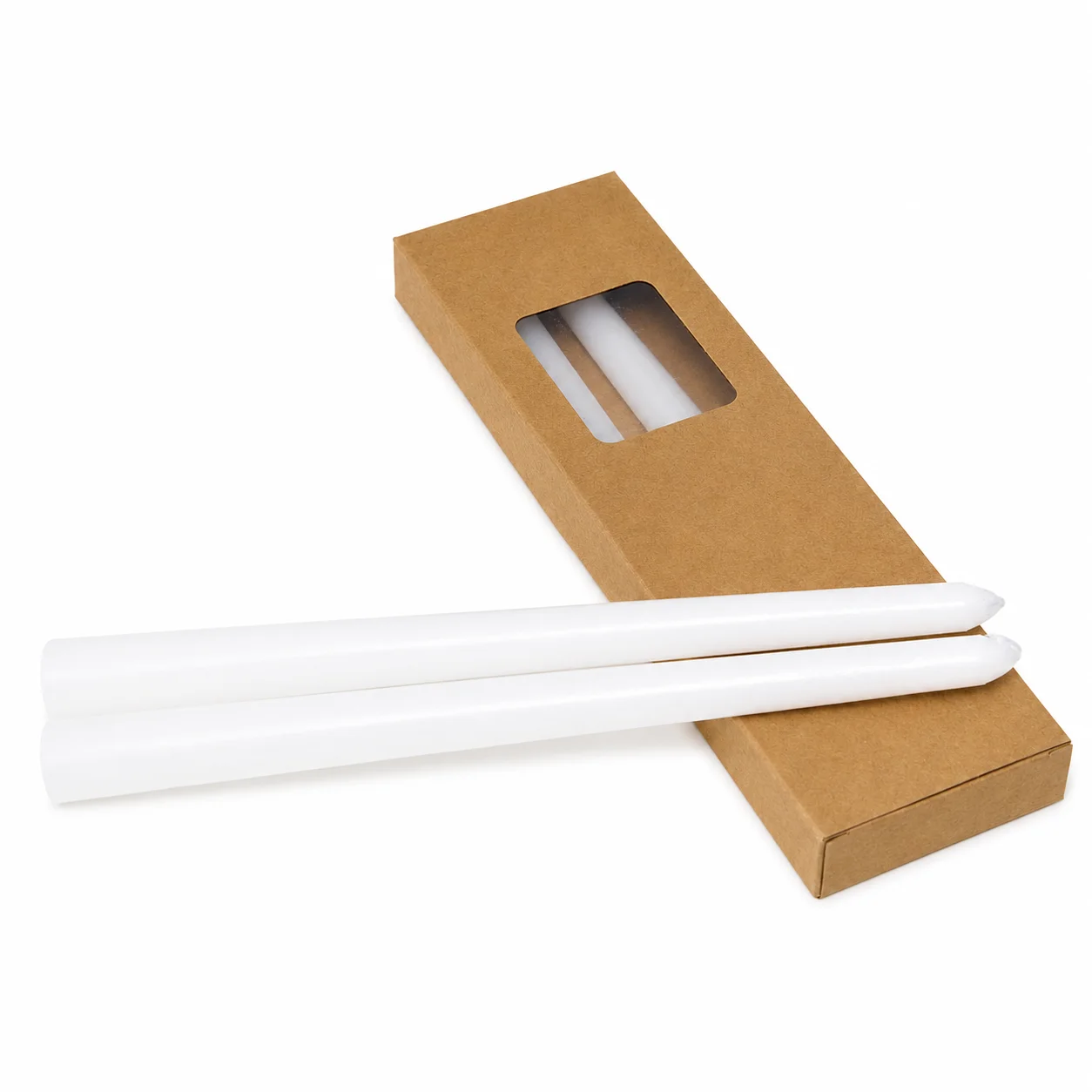 White Tapered Candles White Tapered Candles