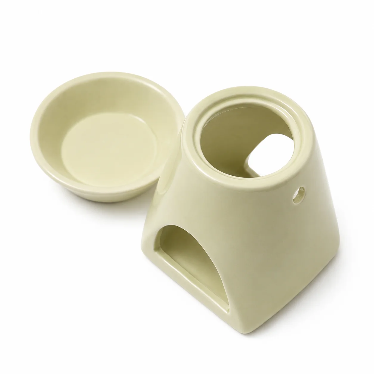 Green Tapered Ceramic 2 Piece Burner Green Tapered Ceramic 2 Piece Burner