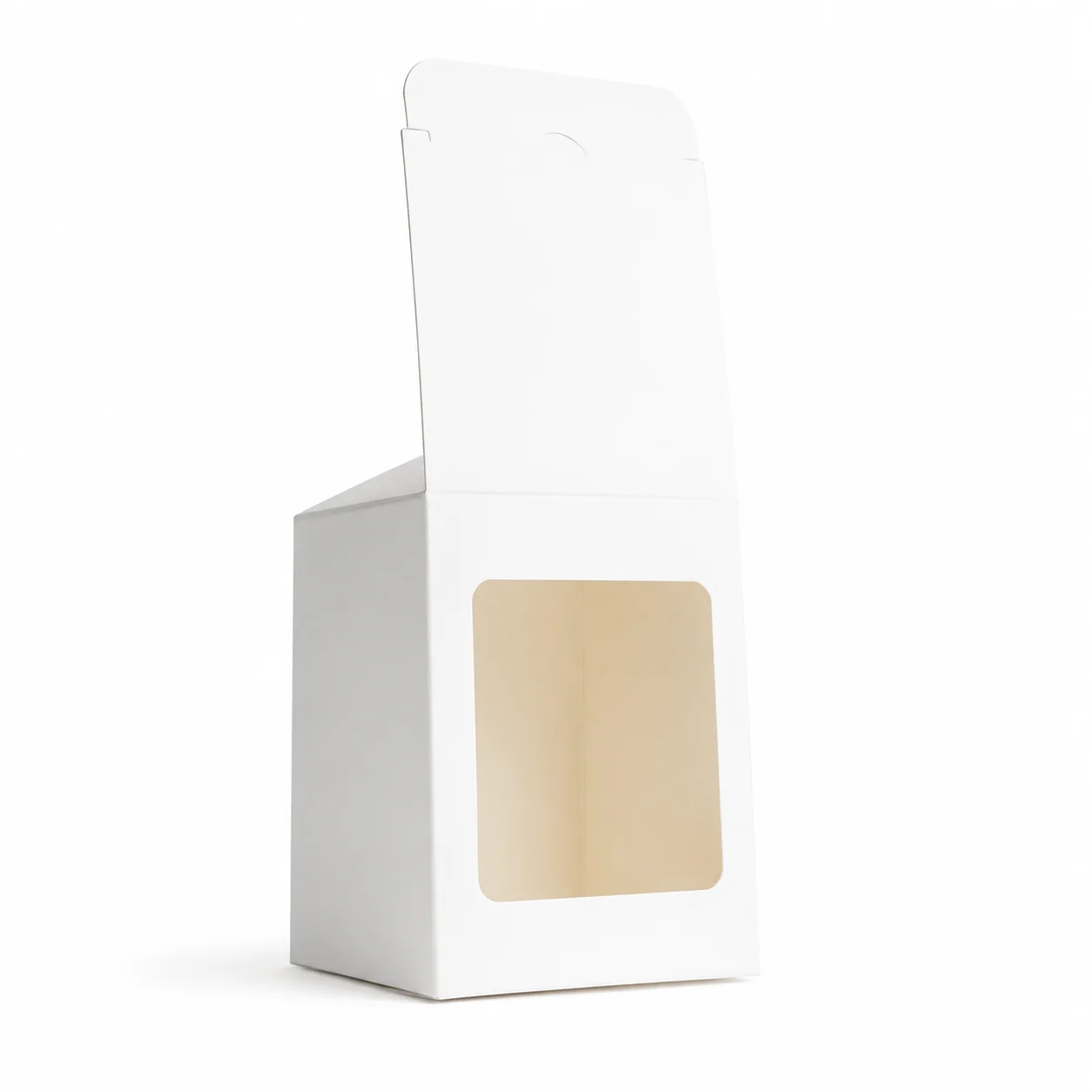 20cl White Candle Box with Window 20cl White Candle Box with Window