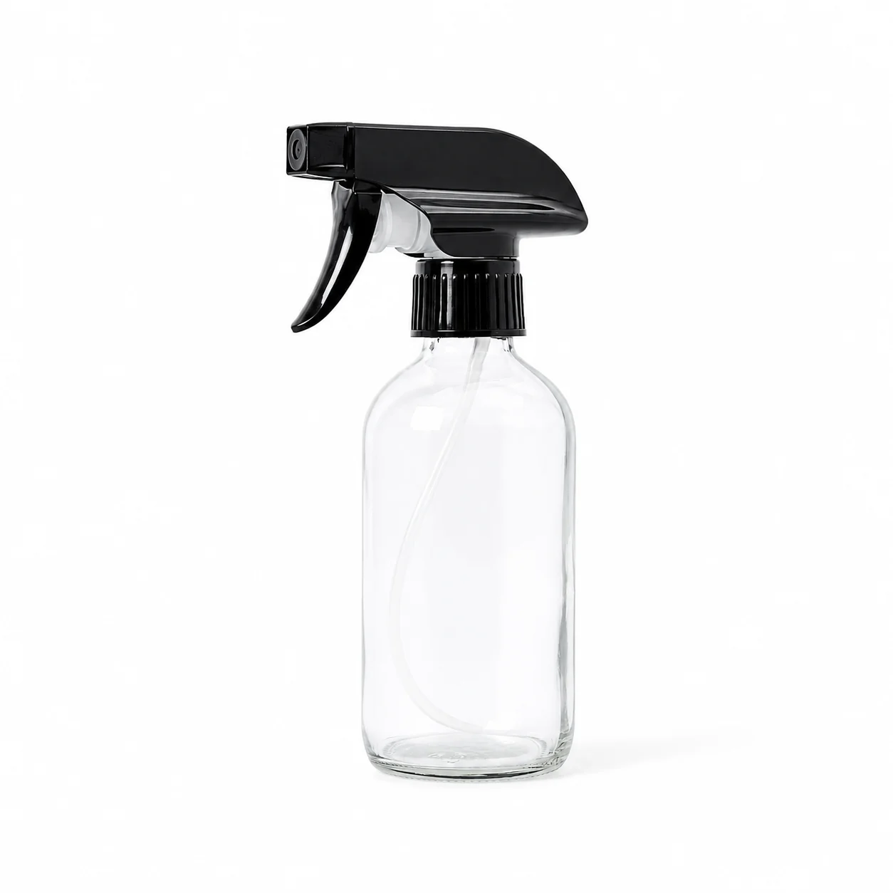 240ml Clear Glass with Black Trigger Spray 240ml Clear Glass with Black Trigger Spray