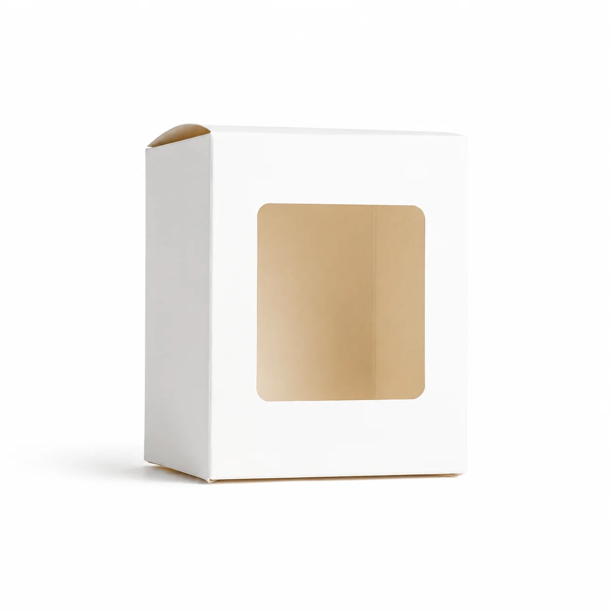 30cl White Candle Box with Window 30cl White Candle Box with Window