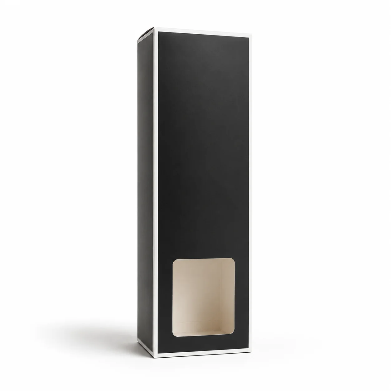 Black Reed Diffuser Box with White Rim Black Reed Diffuser Box with White Rim