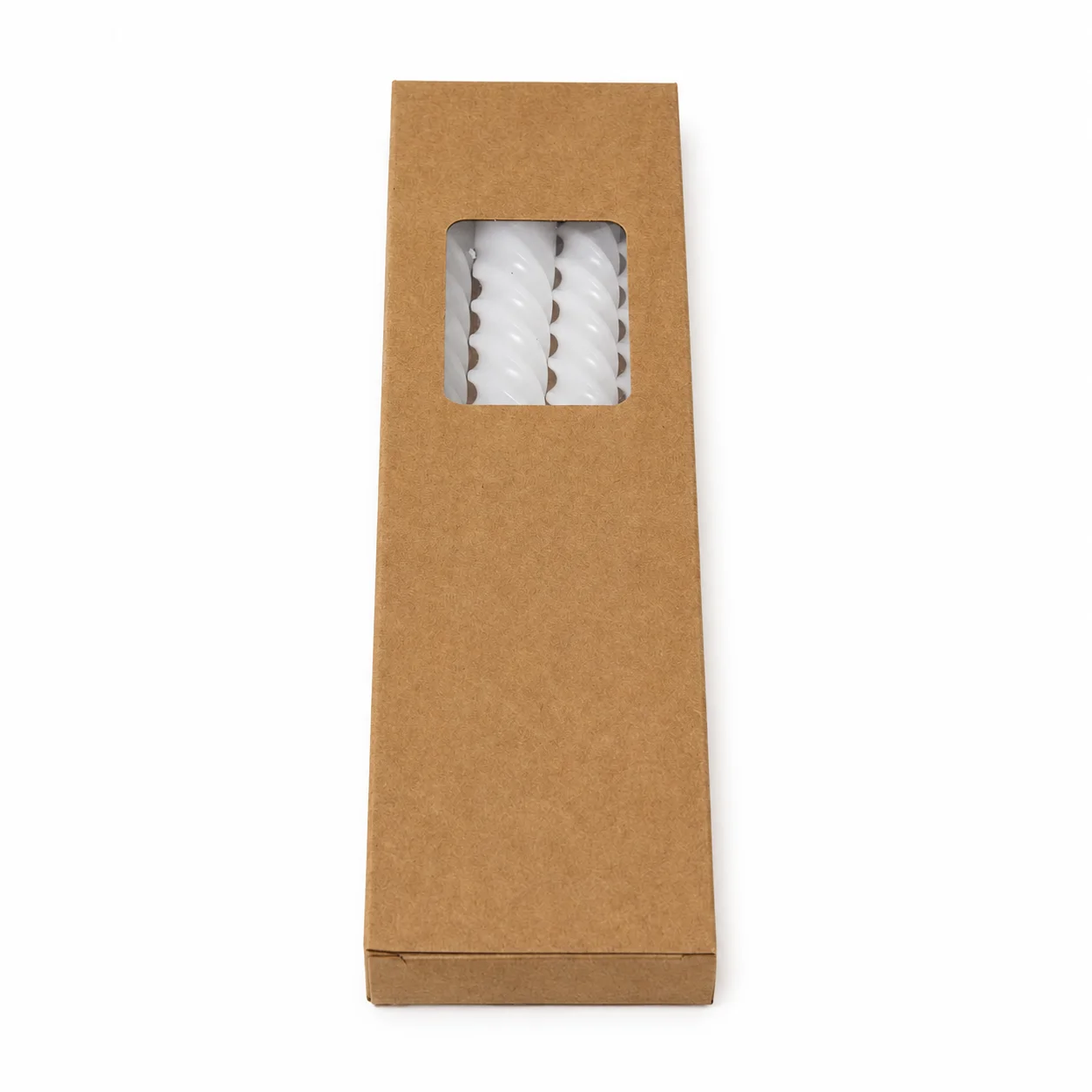 White Twisted Candles White Twisted Candles
