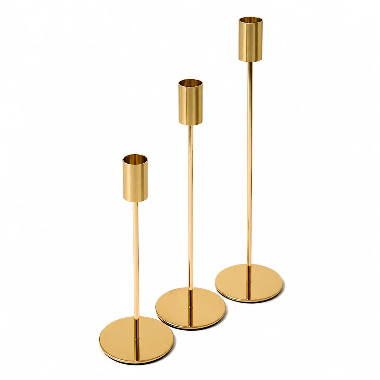 Tall Gold Candle Holders Tall Gold Candle Holders