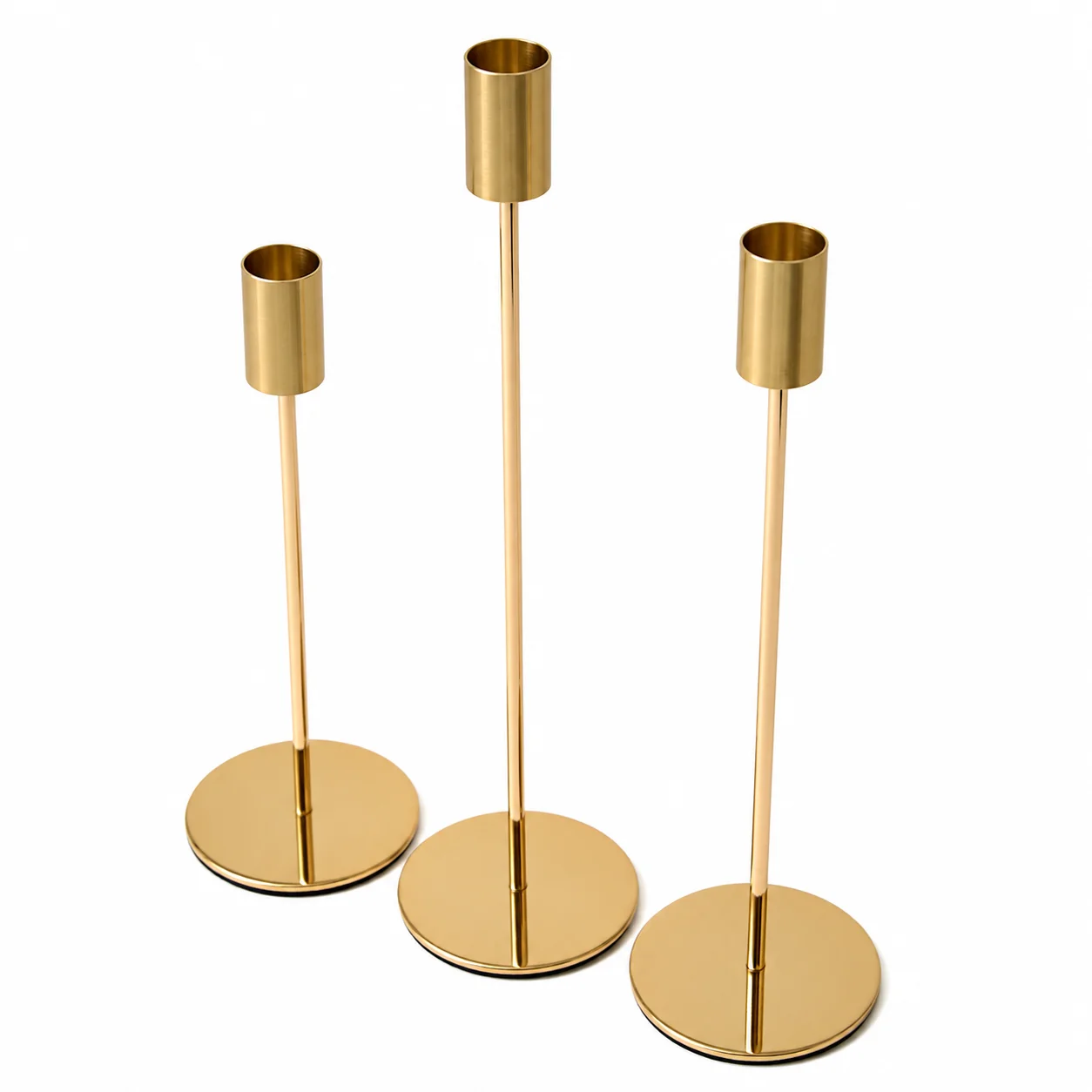 Tall Gold Candle Holders Tall Gold Candle Holders
